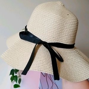 Sun Hat with Ribbon